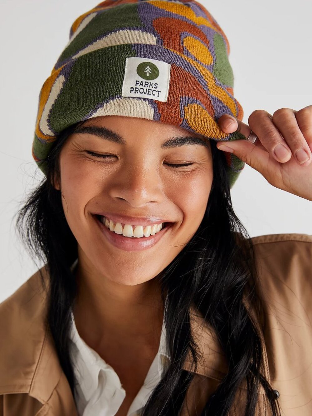 NWT Parks Project Zion Narrow Intarsia Beanie